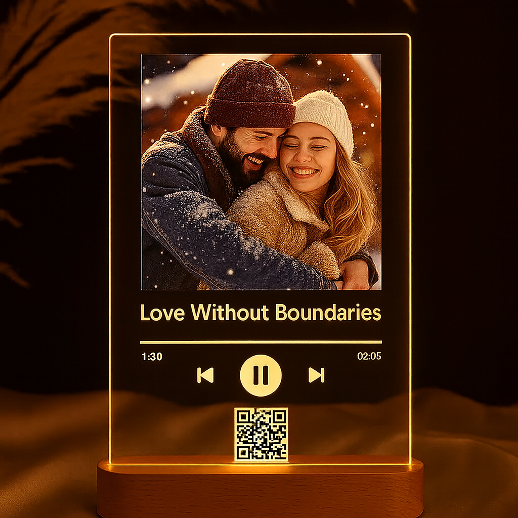 Personalized Spotify plaque